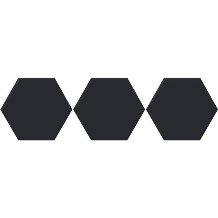 Керамогранит Oset Versalles Hex Black 20x24