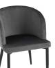 Набор из 4 стульев Stool Group Оскар MC11 KD HLR-21 X4 серый фото 8