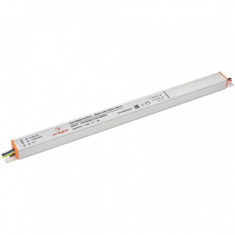 Блок питания Arlight ARV-12036-LONG-D (12V, 3A, 36W)