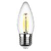 Лампа светодиодная филаментная REV TC37 E27 7W 2700К теплый свет свеча на ветру 32427 0 фото 2