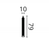 Панель NMC Wallstyl WG1 244x1x7.9 фото 2