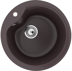 Мойка кухонная Ulgran Classic U-102-345 коричневая