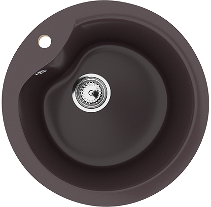 Мойка кухонная Ulgran Classic U-102-345 коричневая