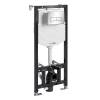 Система инсталляции для унитазов Wasserkraft Aller 10TLT.010.ME.BN03 клавиша никель