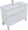 Мебель для ванной Aquanet Алвита New 100 274184 белый матовый, 1703x1010x465 фото 4