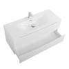Тумба с раковиной BelBagno MARINO-CER-N-1200-2C-SO-BL-P подвесная, Bianco Lucido, 51.6x121x46 фото 3