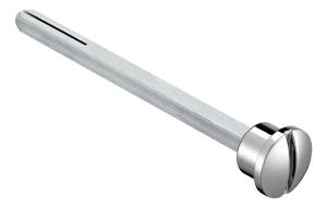 Квадрат Morelli LUX-SPINDLE-WC 110 CRO хром, с кнопкой