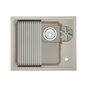 Кухонная мойка Granula Kitchen Space Rinzer 5505RU креман, 55x45