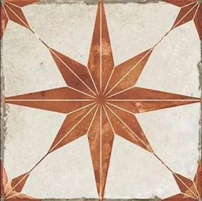 Керамогранит Etili Seramik SCINTILLA Paprika Orange Pre-cut 45x45
