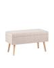 Банкетка Stool Group Сторми 19B485LK-5A серо-бежевый с ящиком