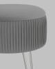 Пуф Stool Group Астор 23A1696VD-8167-52-S серебристый серебряные ножки фото 6