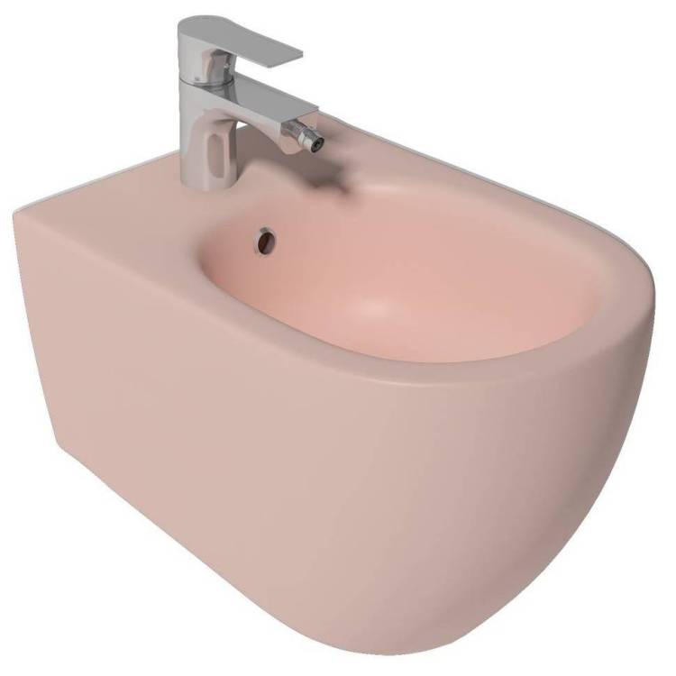 Биде подвесное Isvea Infinity 10NF41001SV-2S лососевое матовое