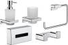 Набор Hansgrohe AddStoris аксессуаров для ванной, 5 предметов, хром