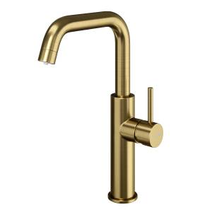 Смеситель для кухни Wasserkraft A8587 под фильтр однорычажный, матовое золото