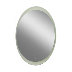 Зеркало с подсветкой и функцией антизапотевания Art&Max OVALE AM-Ova-570-770-DS-F-H