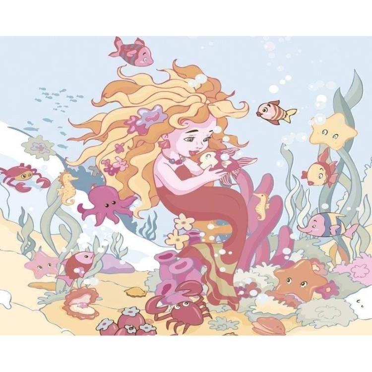 Панно Europa Ceramica Vintage Sirena 40x50