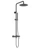 Душевая стойка Wasserkraft A30002BL черный матовый