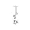 Подвесной светильник Vele Luce Elision VL5593P13 фото 5
