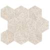 Мозаика Atlas Concorde Boost Stone A67I White Mosaico Hex 25x28.5