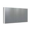 Зеркало-шкаф Aquatek AQ7129-MLC с подсветкой, хром, 120x70x13.3