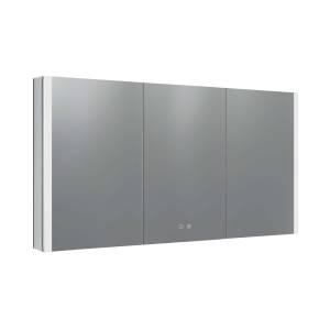 Зеркало-шкаф Aquatek AQ7129-MLC с подсветкой, хром, 120x70x13.3