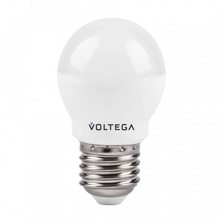 Лампа светодиодная Voltega Simple E27 10W 4000K матовая 8456
