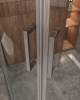 Душевой уголок Cezares Molveno MOLVENO-RH-2-120/90-C-GM-IV профиль оружейная сталь, стекло прозрачное, 120x90x195 фото 2