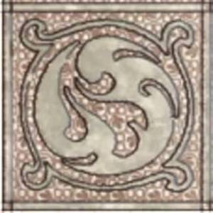 Вставка Керамин Раполано 10x10