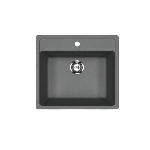 Мойка кухонная Uperwood Simple (Симпл) UPD-300-343 антрацит, 56x50