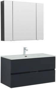 Мебель для ванной Aquanet Алвита New 100 274201 антрацит