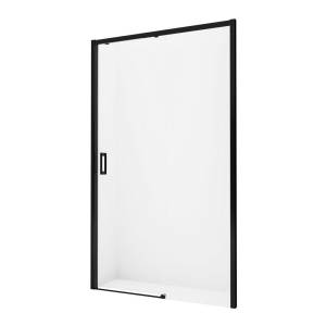 Дверь в нишу NEW TRENDY PRIME BLACK 1/R D-0323A (черный)