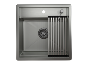 Мойка кухонная Granula Kitchen Space KS-5051 сталь матовая