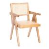 Стул Tetchair Loki 24340 груша (№3), дерево вяз, ротанг