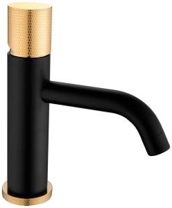 Смеситель для раковины Boheme Stick 121-BG.2 Black Touch Gold
