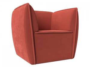 Кресло Лига Диванов Бергамо 112004 Коралловый 82/67/80
