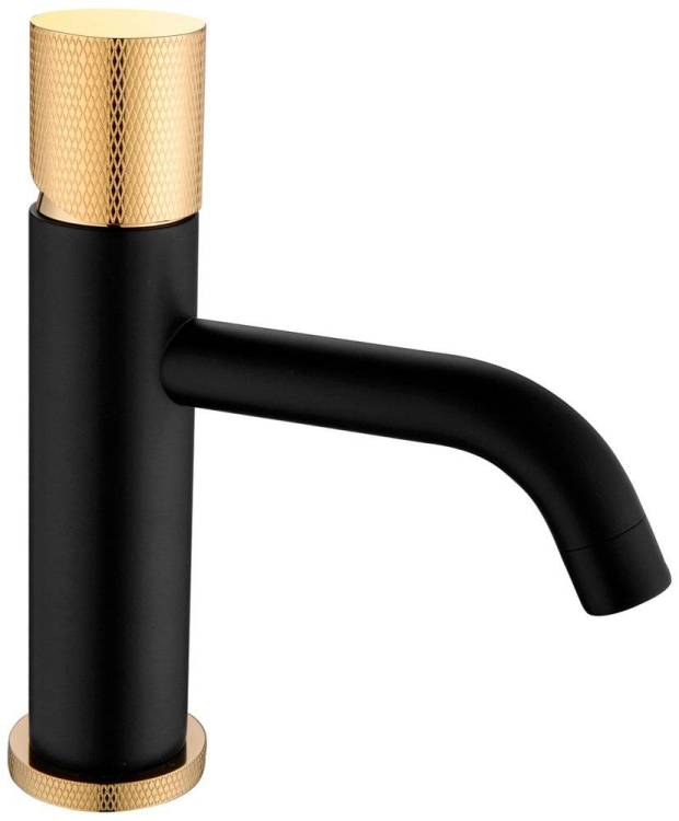 Смеситель для раковины Boheme Stick 121-BG.2 Black Touch Gold