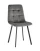 Стул Stool Group Chilly OS-2011-V seat HLR-24 DUAL X2 велюр антрацитовый (набор 2 шт) фото 2