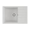 Мойка кухонная Maretti Kitchen KT600-WH белый, 60x42