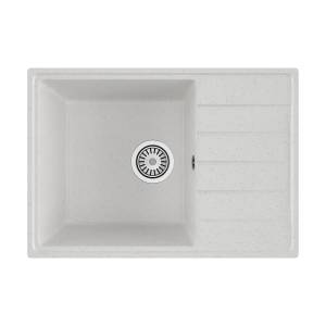 Мойка кухонная Maretti Kitchen KT600-WH белый, 60x42