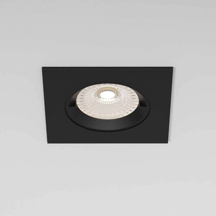 Встраиваемый точечный светильник Elektrostandard Minnie 25057/01 GU10 черный