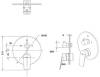 Смеситель для ванны с душем Bravat Rhein PB8429564CP-3-ENG фото 2