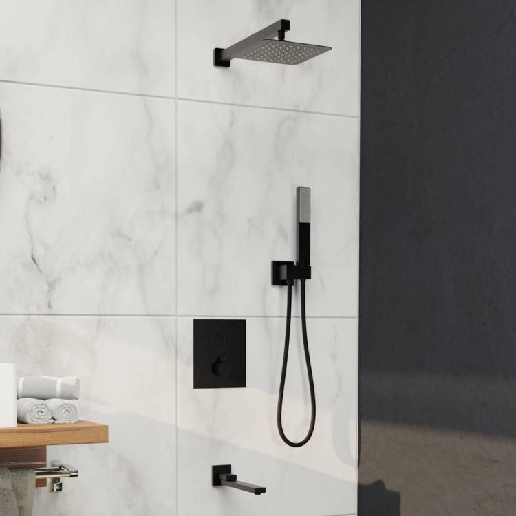 Душевая система RGW Shower Panels SP-371B 511408371-04 Черный