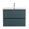 Тумба под раковину BelBagno UNO-MINI-700-2C-SO-AO подвесная, Голубой матовый, 70x39.5