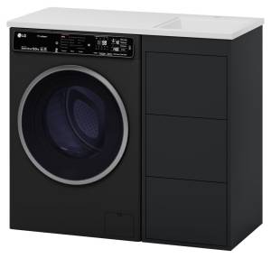 Тумба с раковиной Brevita Grafit - 40 Графит 86x39x46