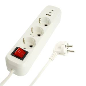 Удлинитель 3-местный Stekker HM071-31-02 50136