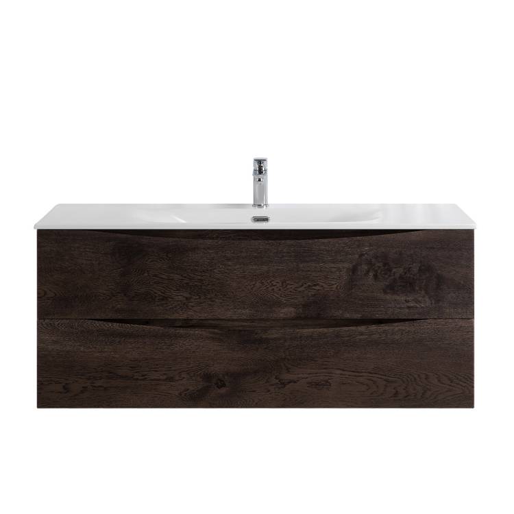 Тумба с раковиной BelBagno MARINO-CER-N 120 подвесная, Rovere Nature Grigio