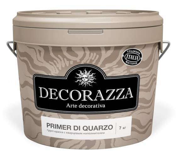 Грунт укрывающий кварцевый Decorazza Primer di Quarzo 7 кг