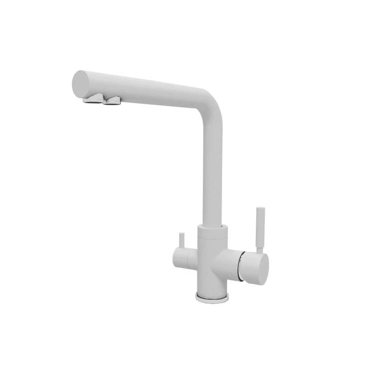 Смеситель для кухни Dr.gans Акцент 339.06H.2123.401 белый