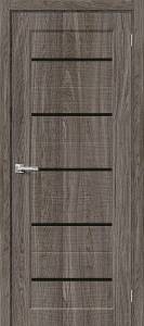 Межкомнатная дверь Bravo Мода-22 Black Line полотно Ash Wood 900x2000
