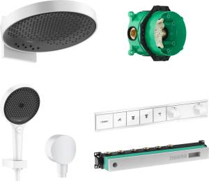 Душевой комплект Hansgrohe Rainfinity 360 (3 jet) 26234700 + 26852700 + 26453700 + 15382700